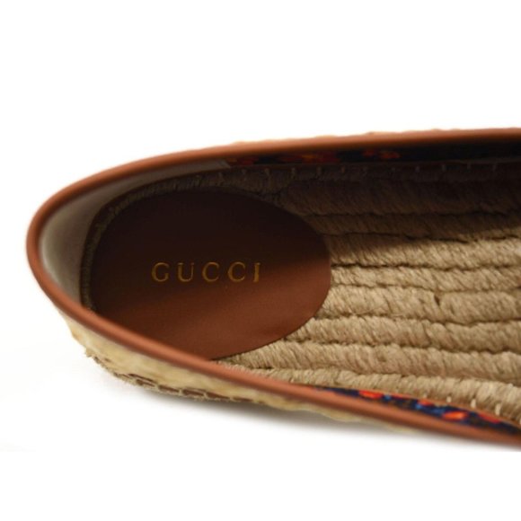 Gucci Adela GG Raffia Espadrilles EU 38 - Picture 8 of 15